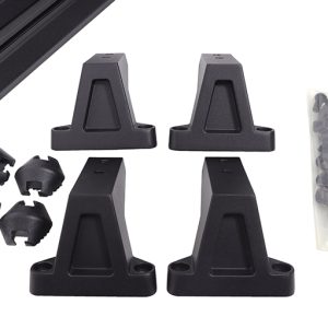 Dee Zee Bed Cargo Rack Cross Bar, Hex Series, For Use with Hex Side Rail and Tonneau Covers with T-Channel – DZ99783TB
