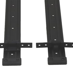 Dee Zee Bed Cargo Rack Component, Componenet for Guardian Tonneau Cover, Powder Coated Black, Aluminum – DZ 99787