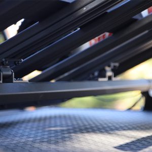 Dee Zee Bed Cargo Rack Component, Componenet for Guardian Tonneau Cover, Powder Coated Black, Aluminum – DZ 99787