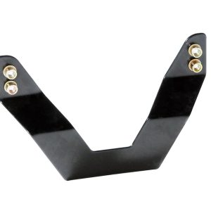 Dee Zee License Plate Bracket, For Use with Dee Zee Bull Bars, Black, Steel – DZLPMOUNT
