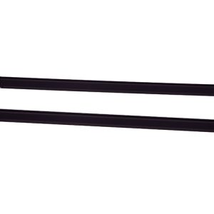 Dee Zee Roof Rack Platform Rails, Hex Series, For Use with Dee Zee Platform Racks, 49 Inch Length X 27 Inch Width, 36 Inch Width – DZ730036PR2