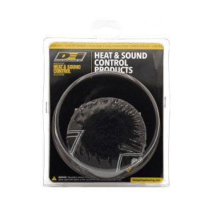 Design Eng Exhaust System Wrap, Titanium ™, 15 Foot Roll, 2 Inch Width, Black, Pulverized Lava Rock Stranded Fiber – 10005