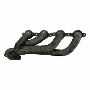 Design Eng Exhaust System Wrap, 15 Foot Roll, 1 Inch Width, Black, Composite Fiberglass – 10120