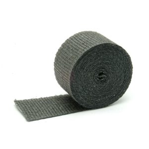 Design Eng Exhaust System Wrap, 15 Foot Roll, 2 Inch Width, Black, Composite Fiberglass – 10121