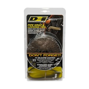 Design Eng Exhaust System Wrap, 25 Foot Roll, 2 Inch Width, Titanium – 10123