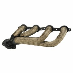 Design Eng Exhaust System Wrap, Titanium ™, 50 Foot Roll, 1 Inch Width, Carbon Fiber, Lava Rock Fiberglass – 10126