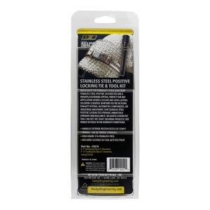 Design Eng Exhaust System Wrap Clamp, Positive Lock Ties ™, Eight 9 Inch Length X 2 Inch Diameter and Four 14 Inch Length X 4 Inch Diameter – 10219