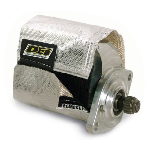 Design Eng Starter Heat Shield, Versa Shield™, Aluminized Heat Reflective Material with Fiber Glass Insulation – 10384