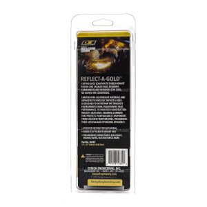 Design Eng Heat Shield Tape, Reflect-A-Gold ™, 24 Inch Length X 12 Inch Width X 0.0065 Inch Thick Sheet, 800 Degrees Fahrenheit Maximum – 10392