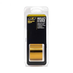 Design Eng Heat Shield Tape, Reflect-A-Gold ™, 15 Foot Length X 1-1/2 Inch Width X 0.0065 Inch Thick, 850 Degrees Fahrenheit Maximum – 10394