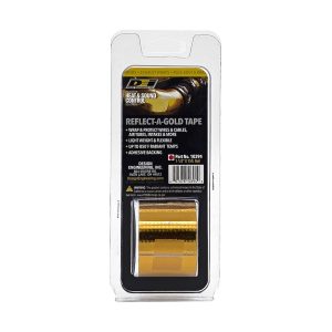 Design Eng Heat Shield Tape, Reflect-A-Gold ™, 15 Foot Length X 1-1/2 Inch Width X 0.0065 Inch Thick, 850 Degrees Fahrenheit Maximum – 10394