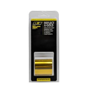 Design Eng Heat Shield Tape, Reflect-A-Gold ™, 15 Foot Length X 2 Inch Width X 0.0065 Inch Thick, 850 Degrees Fahrenheit Maximum – 10396