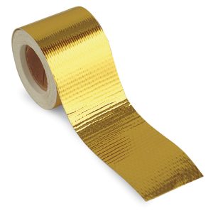 Design Eng Heat Shield Tape, Reflect-A-Gold ™, 15 Foot Length X 2 Inch Width X 0.0065 Inch Thick, 850 Degrees Fahrenheit Maximum – 10396