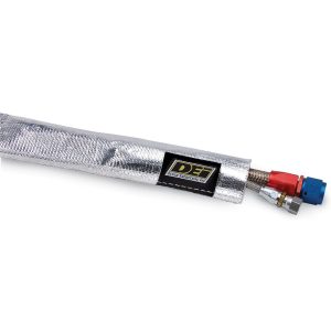 Design Eng Hose Heat Sleeve, Heat Sheath ™, 1-1/4 Inch Inside Diameter, Slides Over Hose, 3 Foot Length – 10404