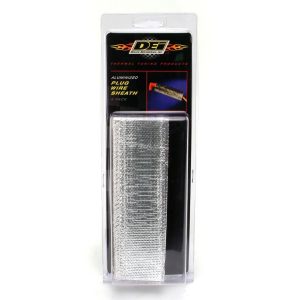 Design Eng Hose Heat Sleeve, Aluminized Plug Wire Sheath, 3/4 Inch Inside Diameter, 6 Foot Length – 10409