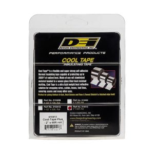 Design Eng Heat Shield Tape, Cool-Tape Plus ™, Roll, Used with Panels/ Seal Air Boxes/ Wrap Wiring, 2 Inch Width X 60 Foot Length Roll – 10413