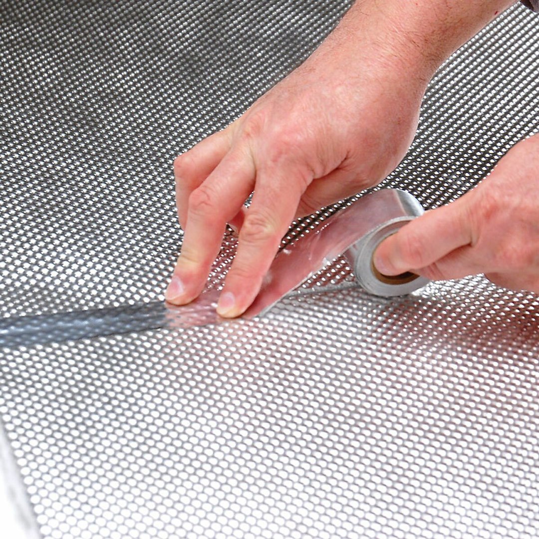 Design Eng Heat Shield Tape, Cool-Tape ™, Roll, Use to Secure Panels/ Seal Air Boxes/ Wrap Wiring, 2 Inch Width X 30 Foot Length Roll – 10468
