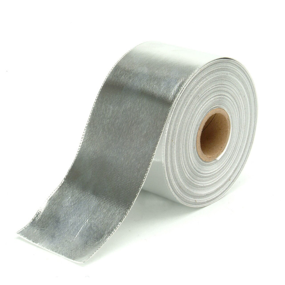 Design Eng Heat Shield Tape, Cool-Tape Plus ™, Roll, Used with Panels/ Seal Air Boxes/ Wrap Wiring, 2 Inch Width X 60 Foot Length Roll – 10413
