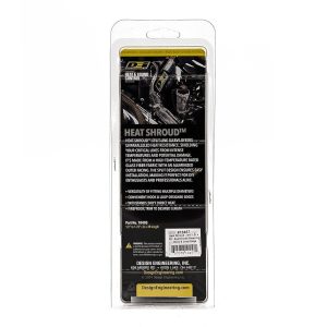 Design Eng Hose Heat Sleeve, Heat Shroud, 1/2 Inch to 3/4 Inch, 500 Degrees Fahrenheit of Direct Heat – 10457