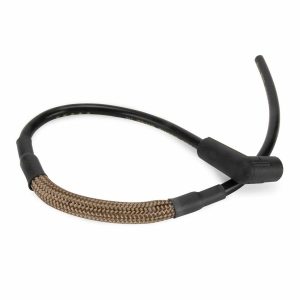 Design Eng Spark Plug Wire Heat Sleeve, Protect-A-Sleeve ™, 1/2 Inch Inside Diameter X 4 Foot Length, Titanium, With Heat Shrink End – 10475