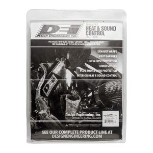 Design Eng Hose Heat Sleeve, Heat Shroud, 2 Inch to 2-1/2 Inch, 500 Degrees Fahrenheit of Direct Heat – 10487