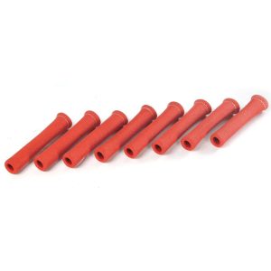 Design Eng Spark Plug Boot Heat Sleeve, Protect-A-Boots ™, 1 Inch Inner Diameter X 6 Inch Length, Set of 8, Red – 10522