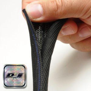 Design Eng Wire Loom, Easy Loom, To Protect Exposed Wires/ Hoses and Cables, 5/16 Inch Inside Diameter – 10651