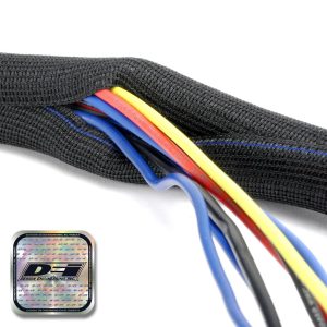 Design Eng Wire Loom, Easy Loom, To Protect Exposed Wires/ Hoses and Cables, 1/2 Inch Inside Diameter – 10653