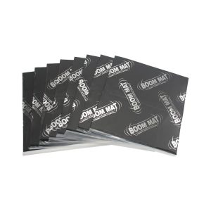 Design Eng Thermal Acoustic Insulation, 1/16 Inch, Viscoelastic Polymer, 12 Inch Length X 12-1/2 Inch Width, Self-Adhesive, Set of 8 – 50204