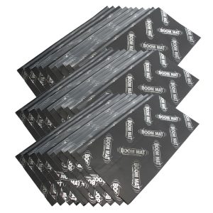 Design Eng Thermal Acoustic Insulation, 1/16 Inch Thick, Viscoelastic Polymer, 12-1/2 Inch Length X 24 Inch Width, Self-Adhesive, Set of 30 – 50214