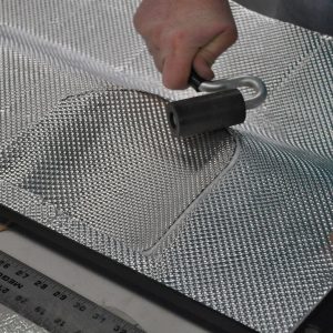 Design Eng Heat Shield Material, 42 Inch Length X 24 Inch Width, Withstands 1750 Degrees Fahrenheit Direct Heat – 50506