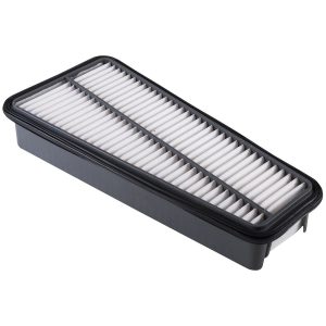 Denso Air Filter, White, Paper, Trapezoid, 13.97 Inch Length X 6-1/2 Inch Width X 2.42 Inch Height – 143-3009