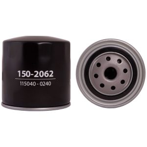 Denso Oil Filter, Canister Style, Dual-Layer Paper Filtration Media, With Anti Drain Back Valve, With Bypass Relief Valve – 150-2062