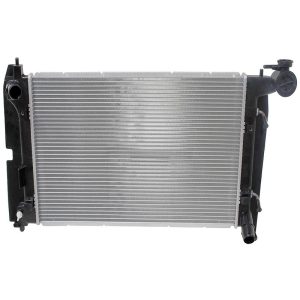 Denso Radiator, 23-5/8 Inch Length X 13.687 Inch Height X 5/8 Inch Depth Core Dimension, 0.937 Inch Inlet/ Outlet Diameter – 221-0514