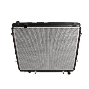 Denso Radiator, 27.187 Inch Length X 22-3/4 Inch Height X 1-1/4 Inch Depth Core Dimension, 1.562 Inch Inlet/ Outlet Diameter – 221-0517