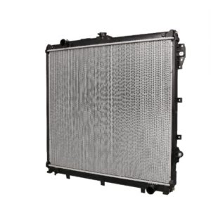 Denso Radiator, 27.687 Inch Length X 25.562 Inch Height X 1.437 Inch Depth Core Dimension, 1.5 Inch Inlet/ Outlet Diameter – 221-3149