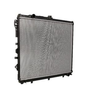 Denso Radiator, 27.687 Inch Length X 25.562 Inch Height X 1.437 Inch Depth Core Dimension, 1.5 Inch Inlet/ Outlet Diameter – 221-3149