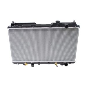 Denso Radiator, 26.312 Inch Length X 13.813 Inch Height X 5/8 Inch Depth Core Dimension, 1.25 Inch Inlet/ Outlet Diameter – 221-3209