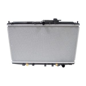 Denso Radiator, 26.687 Inch Length X 14-3/4 Inch Height X 5/8 Inch Depth Core Dimension, 1.25 Inch Inlet/ Outlet Diameter – 221-3215