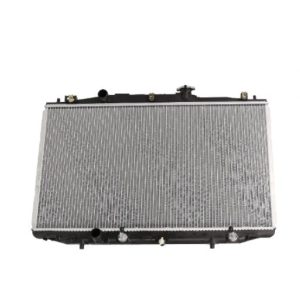 Denso Radiator, 28-1/4 Inch Length X 15-3/4 Inch Height X 5/8 Inch Depth Core Dimension, 1.25 Inch Inlet/ Outlet Diameter – 221-3229