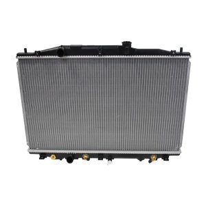 Denso Radiator, 28-1/4 Inch Length X 15-3/4 Inch Height X 5/8 Inch Depth Core Dimension, 1.25 Inch Inlet/ Outlet Diameter – 221-3229