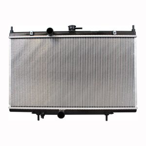 Denso Radiator, 26-1/2 Inch Length X 14-3/4 Inch Height X 5/8 Inch Depth Core Dimension, Downflow, Natural – 221-3417
