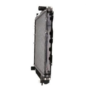 Denso Radiator, 19.37 Inch Length X 18.03 Inch Height X 1.34 Inch Depth Core Dimension, 1.25 Inch Inlet/ 1.52 Outlet Diameter – 221-9234