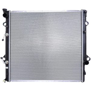 Denso Radiator, 24.45 Inch Length X 25.59 Inch Height X 1.02 Inch Depth Core Dimension, Crossflow, Natural – 221-9263