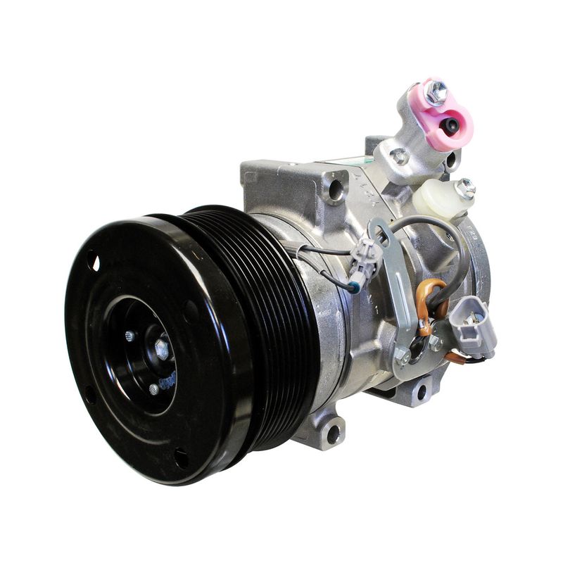 Denso Air Conditioner Compressor, OE-Replacement, Uses R134A Refrigerant, With 120 Millimeter Diameter Clutch and OE-Specified Oil – 471-1016