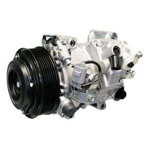 Denso Air Conditioner Compressor, OE-Replacement, Uses R134A Refrigerant, With 115 Millimeter Diameter Clutch and OE-Specified Oil – 471-1017