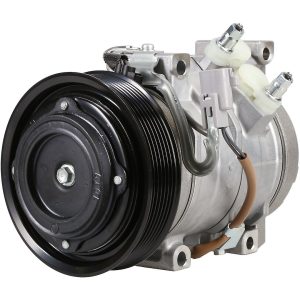 Denso Air Conditioner Compressor, OE-Replacement, With OE-Specified O-Rings, With OE-Specified Oil – 471-1371