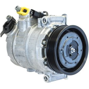 Denso Air Conditioner Compressor, OE-Replacement, Uses R134A Refrigerant, With 110 Millimeter Diameter Clutch and OE-Specified Oil – 471-1529