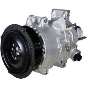 Denso Air Conditioner Compressor, OE-Replacement, Uses R134A Refrigerant, With 110 Millimeter Diameter Clutch and OE-Specified Oil – 471-1617