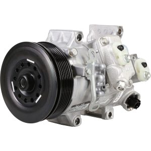 Denso Air Conditioner Compressor, OE-Replacement, Uses R134A Refrigerant, With 115 Millimeter Diameter Clutch and OE-Specified Oil – 471-1632